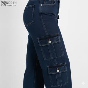 Premium Quality Pakistan Manufacturer <b>Women</b> Distressed <b>Jeans</b> Pant Quick Dry Lightweight Eco Friendly Breathable Flared <b>Jeans</b> - Product Image 6