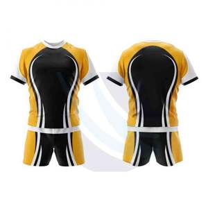 Ensemble d'uniformes de rugby les plus vendus, prix bas, vente flash, kit de rugby pour hommes, écologique, 100% polyester - Product Image 6