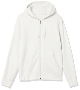 Sweat à capuche unisexe en coton 100% 430 g/m² avec logo personnalisé sur le devant, doublure en polaire, respirant, coupe ample, décontracté pour l'hiver - Product Image 3