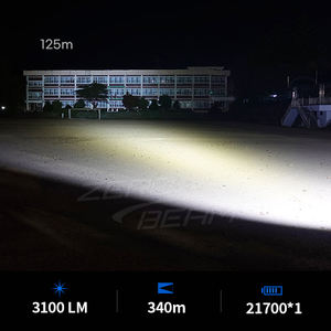 ZeroBeam D5 Compact 11W LED Diving <b>Light</b> Rechargeable IPX8 100m Waterproof 3100 Lumens 340m Throw Aluminum Drop Resistant - Product Image 3