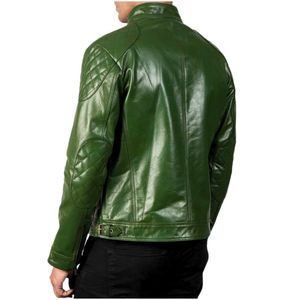Piel de oveja genuina Diseña tus propias chaquetas de moda de cuero chaqueta de cuero cálida transpirable de alta calidad para hombres a un precio razonable - Product Image 5