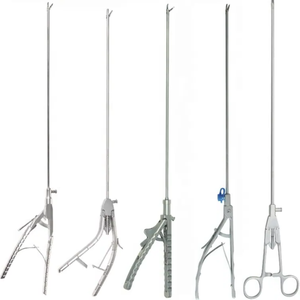 BSZ SURGICO Primeros Auxilios Cirugía General Alta Precisión Duradero Portaagujas de acero inoxidable Instrumento quirúrgico laparoscópico - Product Image 2