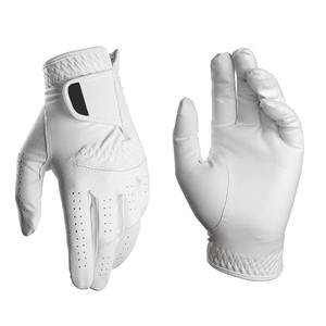 Gants de golf en cuir Cabretta, style 2025, personnalisés, antidérapants, respirants, avec sangle de poignet réglable, pour hommes et femmes - Product Image 2