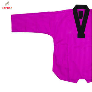 Nuevo Conjunto de Uniforme de Taekwondo de Diseño Personalizado, Venta Directa de Fábrica, Algodón 100% Frontal, Ligero y Ecológico - Product Image 3