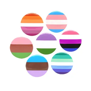 Emblemas de botão bandeiras subtle gay orgulho ally lgbtq infinito lapela emblema lesbiano & pansexual & tradicional & 1.25 polegadas