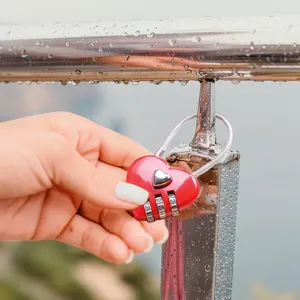 Lucchetto da Viaggio Personalizzato a Forma di Cuore Medea, Accessorio per Dispositivi Elettronici - Product Image 2