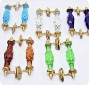 Herrajes de latón y cristal de la mejor calidad, tirador de armario de puerta moderno para armario, cajón, cocina, dormitorio, Baño - Product Image 3