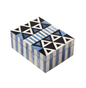 Caja de joyería con incrustaciones de hueso para mujer, forma rectangular, caja de anillo de regalo con incrustaciones de hueso de la mejor calidad, fabricante hecho a mano, caja de hueso, precio barato - Product Image 4