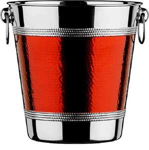 New Arrival Hammered Metal Ice Storage <b>Water</b> <b>Bottle</b> Soft Drink Chilled Ice Cub Bucket For Home Kitchen Indoor Outdoor Parties - Product Image 4