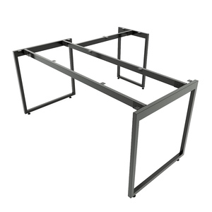 Bureau en L moderne et minimaliste 160x150cm HCSL019 avec structure en acier pour bureau à domicile, appartement ou hôtel - Product Image 5