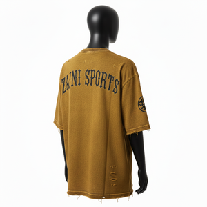 100% cotton T-<b>shirt</b> for <b>men</b> loose <b>fit</b> printed <b>Men</b> Oversize T <b>Shirt</b> Cotton Vintage Washed Screen Print Custom Logo <b>men's</b> <b>shirts</b> - Product Image 5