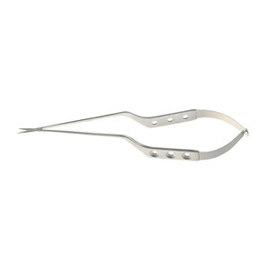 Ciseaux micro-chirurgicaux Yasargil de qualité supérieure, design droit et incurvé, réutilisables, argentés, instruments chirurgicaux à prix avantageux - Product Image 5