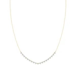 Collar de Diamantes en Cascada - Elegante Collar con Colgante de Diamantes - Product Image 4
