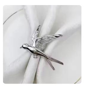 Decoración de mesa Servilletero Hogar Cocina Restaurantes y Hotel Metal Pájaro Tema Servilletero Más vendidos a bajo precio - Product Image 3