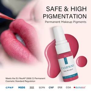 Tinta <span class=keywords><strong>de</strong></span> Tatuaje Natural Impermeable para Maquillaje Permanente NUOJO OEM <span class=keywords><strong>de</strong></span> 15 ml, Pigmentos <span class=keywords><strong>de</strong></span> Rubor para Microblading, Herramienta <span class=keywords><strong>de</strong></span> Entrenamiento para Máquina PMU - Product Image 2