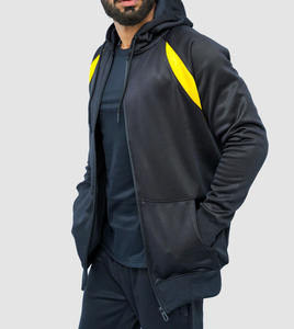 Venta al por mayor Casual Mens Sportswear Jogging Chándales Zip Up Mens Training Jogger Poliéster Chándales Para Hombres - Product Image 4