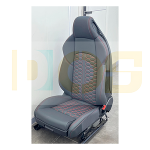 Accessorio Interno Auto DOS Kit di Aggiornamento Sedili <span class=keywords><strong>Audi</strong></span> <span class=keywords><strong>A6</strong></span> C7 Stile S6 con Copertura in Pelle Anteriore e Posteriore per <span class=keywords><strong>Audi</strong></span> <span class=keywords><strong>A6</strong></span> - Product Image 4
