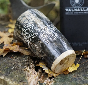 Middle Ages Mythology Gift Viking Drinking <b>Mugs</b>, Anniversary Gift, Husband Gifts, Couples Gift, Christmas Gifts - Product Image 1