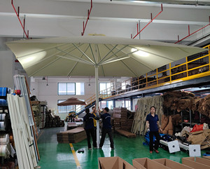 Nueva llegada cuadrado rectángulo playa <span class=keywords><strong>sombrilla</strong></span> 3M 4m 5M 6M 7m 8M aluminio Patio Led sombrillas para <span class=keywords><strong>terraza</strong></span> - Product Image 6