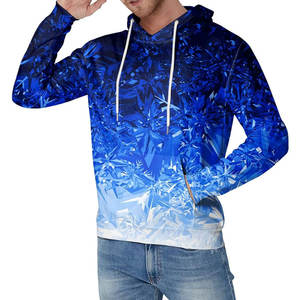 Sweat-shirt à capuche unisexe respirant en gros pour l'hiver, impression par sublimation, logo OEM, sweat-shirt personnalisé pour homme et femme - Product Image 3