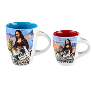 Mug en céramique personnalisable avec emplacement pour cuillère, poignée ergonomique, style classique, compatible lave-vaisselle et micro-ondes, réutilisable, impression de logo, cadeau durable - Product Image 3