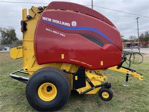 Meilleures ventes 2022 : Presse à balles ronde à chambre fixe Holl.ands Roll Belt 560, moteur 75 CV, boîte de vitesses, haute productivité, garantie 5 ans - Product Image 2