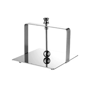 Stainless Steel Fancy Home Decoration <b>Desktop</b> Stainless Steel Napkin Holder Napkin Holder Tissue Holder With Punching Design - Product Image 3