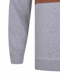 Venta al por mayor cómoda sudadera hombres ropa casual cuello redondo sudaderas hombres desgaste 2025 nuevo diseño de impresión sudadera de manga larga - Product Image 4