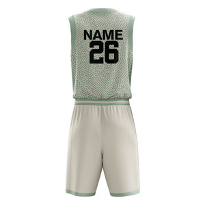 Concevez votre propre kit d'uniforme de basket-ball de vêtements de sports d'équipe pour hommes et femmes ensemble de maillots et de shorts de qualité supérieure - Product Image 3