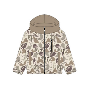 Vêtements pour enfants, hauts pour bébés, garçons en bas âge, manches longues, <span class=keywords><strong>veste</strong></span> à capuche avec fermeture éclair, motif cerf de <span class=keywords><strong>chasse</strong></span>, vêtements pour enfants - Product Image 4