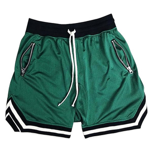 Pantalones cortos de baloncesto de verano BSCI cómodos y duraderos transpirables antibacterianos de secado rápido de talla grande Unisex para uso durante todo el día - Product Image 1