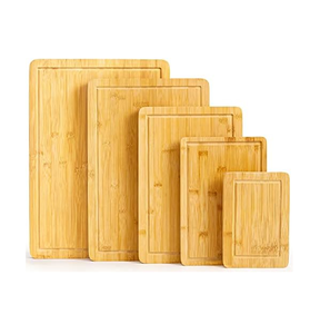 Planche à découper en bois d'acacia Usage de cuisine Planche à découper durable Pizza Fromage Planche à découper ronde Creative - Product Image 3