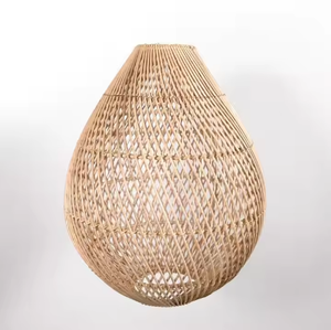 Lámpara de bambú VIET FARGIMEX-¡Belleza hecha a mano para un hogar acogedor y ecológico! - Product Image 2