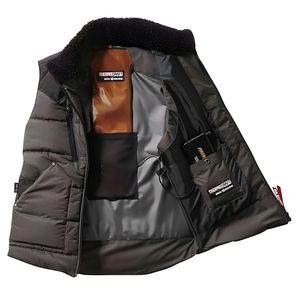 BURTLE <b>Thermal</b> Insulated <b>Vest</b>, ThermoCraft Technology, Unisex, Model 5024 (Cardinal), Warm & Durable Winter Workwear, M to XXL - Product Image 3