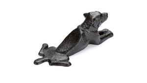 Meilleure forme animale de haute qualité nouvelle conception murale d'arrêt de porte en métal en fonte antique à trois chiens - Product Image 2