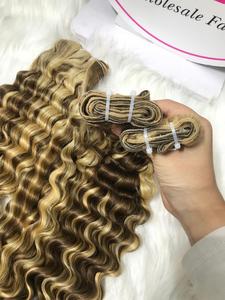 DHL Western FEDEX OEM Argent Poule TNT PCS EMS Grand Stock Coloré Piano Vague Profonde Cheveux Artificiels Synthétiques Vente en Gros - Product Image 6