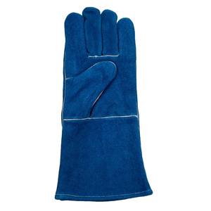 Ropa DE TRABAJO Mejor venta Guantes de soldadura de cuero para la venta en línea 2 Guante de soldadura de fácil ajuste de color sólido pagado a mano - Product Image 6