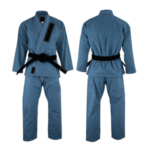 Combinaisons de judo d'arts martiaux à manches longues, nouvelle qualité, séchage rapide, respirantes, légères, uniformes de karaté personnalisés pour hommes - Product Image 1