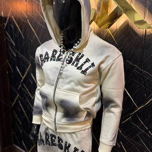 Nuevos Conjuntos Deportivos Bordados de Moda Urbana para Hombre, Fabricación Profesional, Conjuntos Deportivos Personalizados para Hombre para Ropa Urbana - Product Image 5