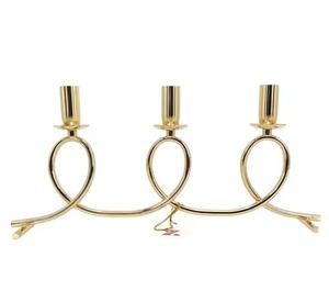 Soporte de vela de Metal de alta calidad, pieza de decoración Premium para mesa de comedor, evento de boda y exhibición de estilo para el hogar - Product Image 6