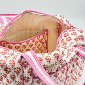 Sac de voyage tactique de luxe et durable en tissu de coton écologique, grande capacité, fermeture éclair, haute qualité, pour week-end - Product Image 3