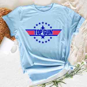 Camiseta Deportiva Casual para Mujer, 100% Poliéster/Algodón, Transpirable, Cuello Redondo, Manga Corta, Ropa de Calle para Verano - Product Image 2