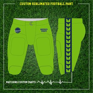 Uniforme de football américain adulte sur mesure Style unique Ensembles de pantalons en jersey Prix - Product Image 4