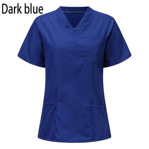 Wholesale Custom Woven Fabric Medical Scrubs Uniform <b>Sets</b> Fashionable Stretchy Hospital Nursing <b>Jogger</b> Suit Uniforme Medicos - Product Image 6