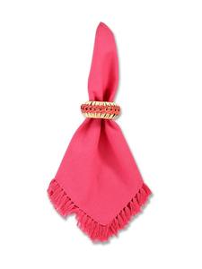 Anillo para Servilletas de Ratán con Detalles Rojos, Porta Servilletas Hecho a Mano, Decoración Rústica para Mesa de Restaurante, Hogar, Comedor, Bodas y Celebraciones - Product Image 2