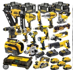 Envío Rápido para el Kit de Herramientas Combinadas DeWalt DIY, Juego de 16 Piezas con Mango de Plástico, Herramientas Eléctricas de 18V 20V XRP, Taladros - Product Image 1