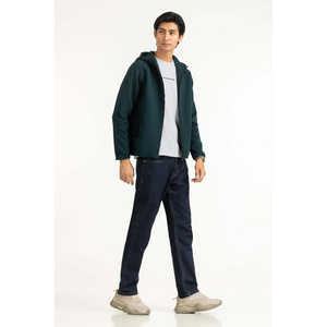 Veste à capuche zippée décontractée MN-HDZ-WS25-005, coupe régulière, taille XS, haute qualité, résistante à l'eau, motif brodé, automne - Product Image 4