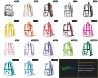 Mochila Personalizada de PVC de 15L con Cierre, Resistente al Agua, Duradera, Ecológica, Reciclable, Cómoda, para Niños Escolares