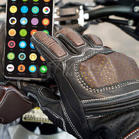 Guantes Tácticos de Medio Dedo de Cuero Personalizables, Antideslizantes, Cálidos, de Primera Calidad, Protección para las Manos para Caza al Aire Libre para Hombres