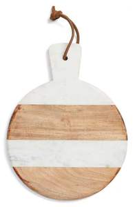 Tabla de cortar de madera personalizada contemporánea para cocina, incluidos candelabros de metal, farolillos, tarros de velas - Product Image 6